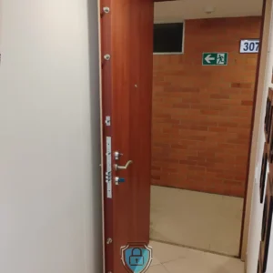 Puerta de Seguridad con Cerradura Kale Doble Cilindro